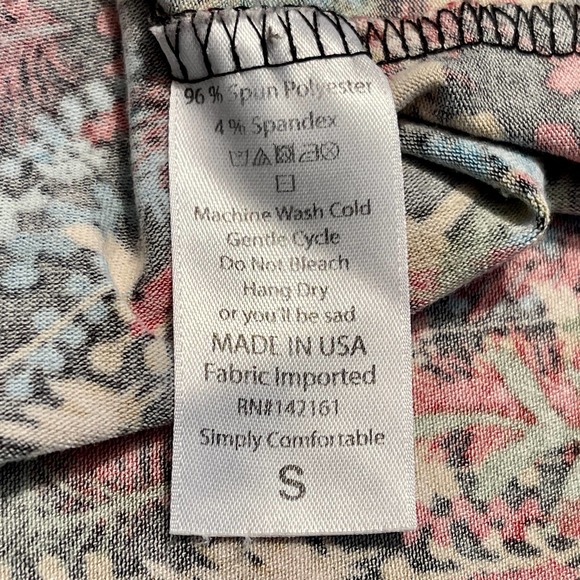 Two Dif. Women's Tops Sz Small & XXS LuLaRoe Short Sleeve Pullover S1030-.01 - Picture 10 of 10